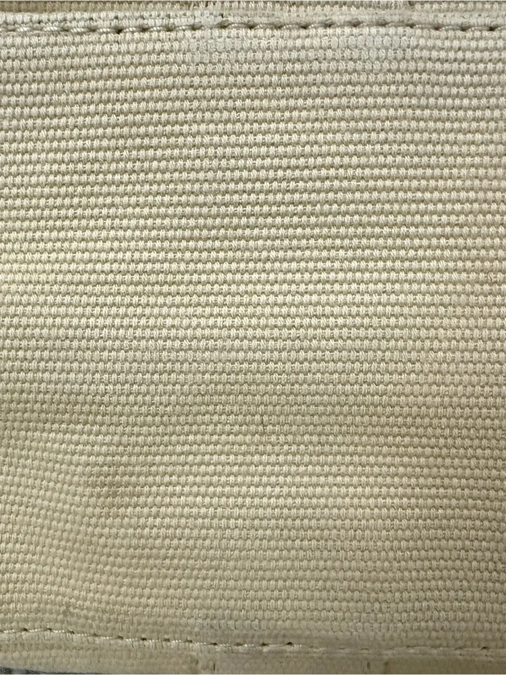 Marc Jacobs Beige Canvas 'The Tote Bag' with Black Accents